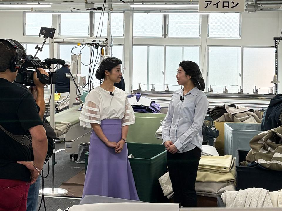 東海テレビ「スイッチ!」にて放送 サンリドー宮成工場